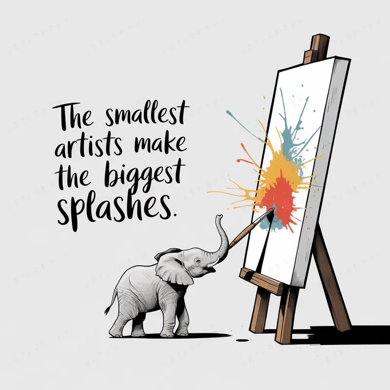 Charming Storybookstyle Kids Illustratios