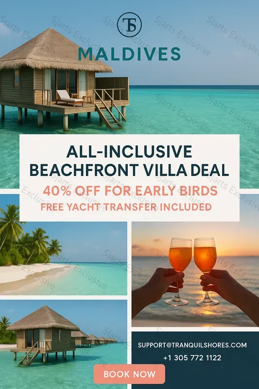 Luxury Travel Advertisement Posters