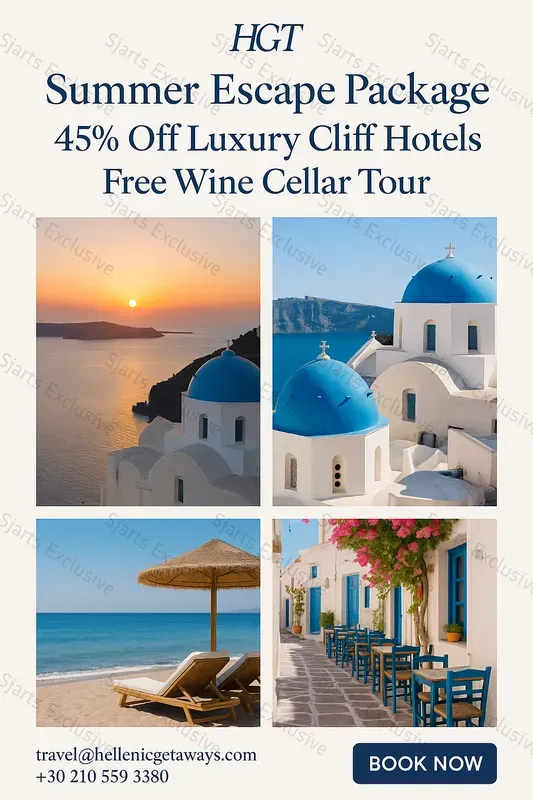 Luxury Travel Advertisement Posters