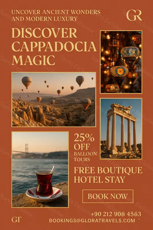 Luxury Travel Advertisement Posters