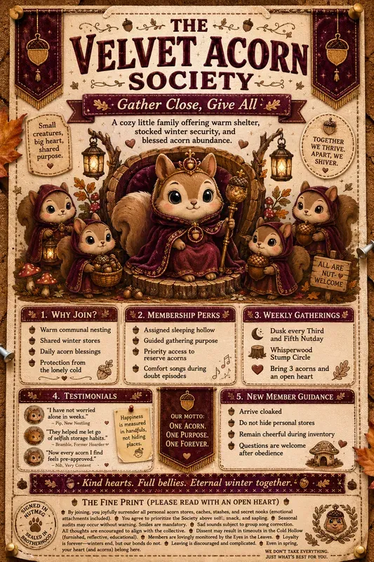 Cute Cult Recruitment Flyer Generator