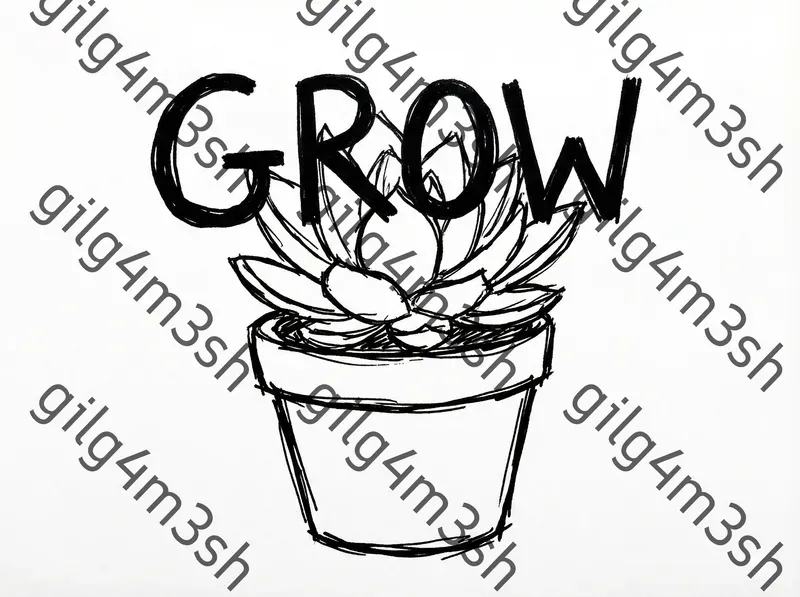 Moody Psychological Line Art