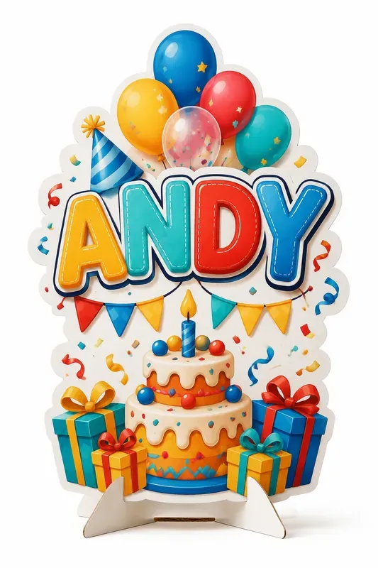 Birthday Party Decoration Standee Designs