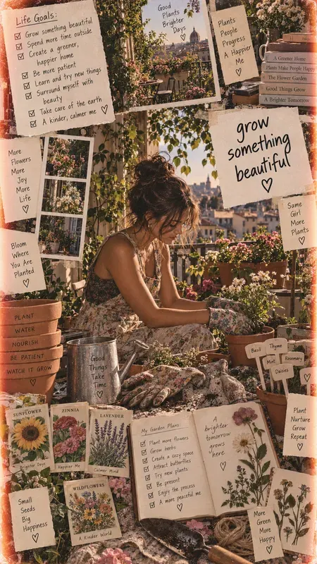 Analog Life Goals Hobby Vision Boards