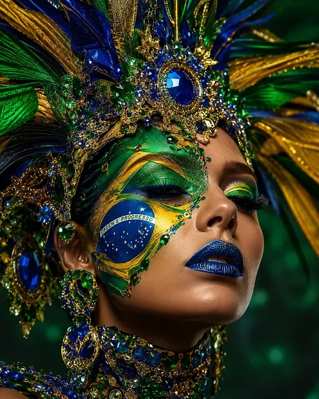Beauty Themed Hair And Makeup