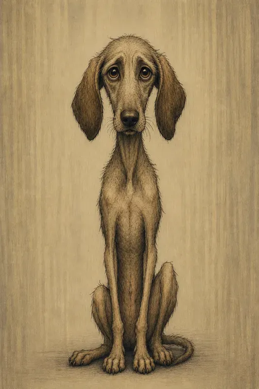 Moody Whimsical Storybook Character Art