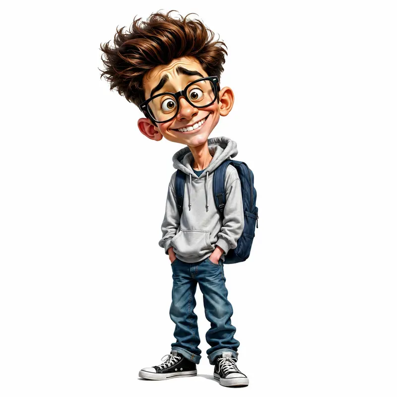 Exaggerated Cartoon Characters