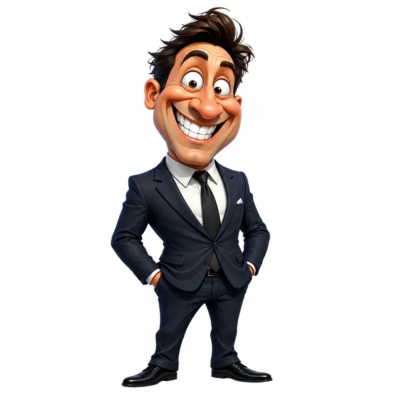 Exaggerated Cartoon Characters