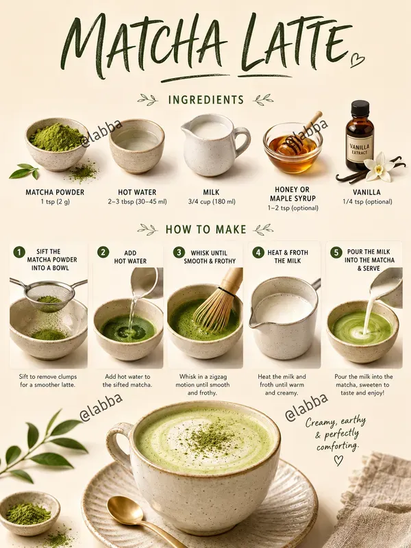 Stylish Culinary Recipe Infographics