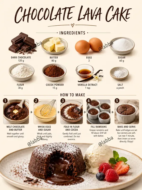 Stylish Culinary Recipe Infographics