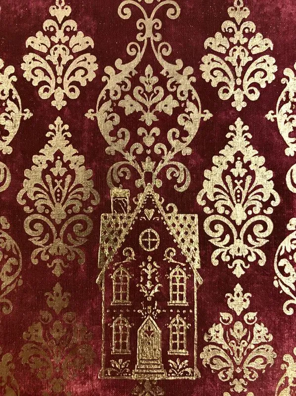 Gold Foil Christmas Junk Journal Pages