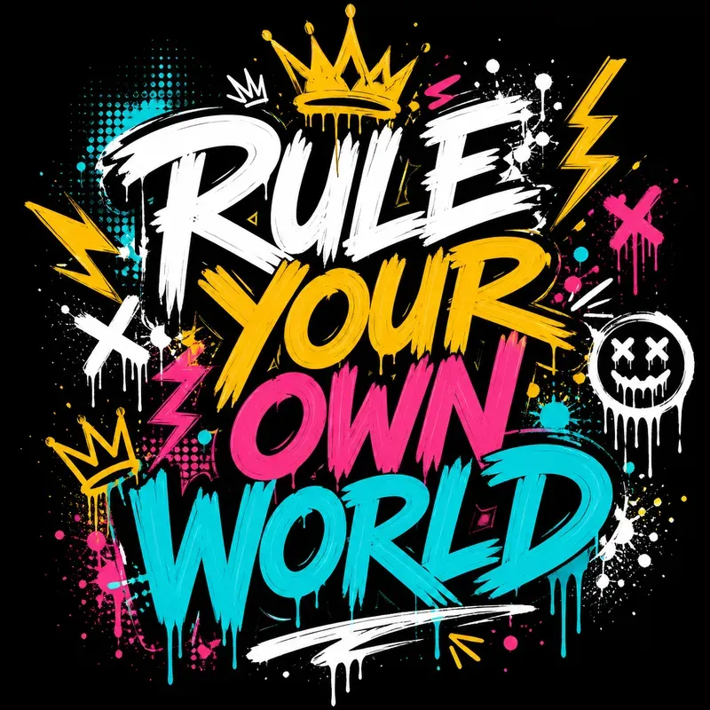 Streetwear Graffiti Typography