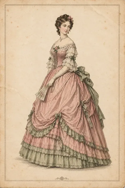 Vintage Fashion Plate Prints