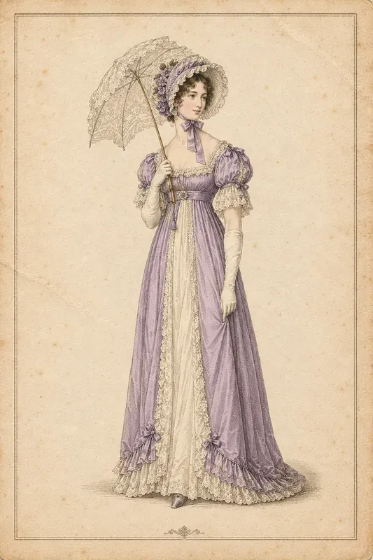 Vintage Fashion Plate Prints