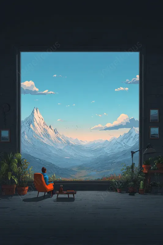 Cinematic Landscape Poster Illustrations