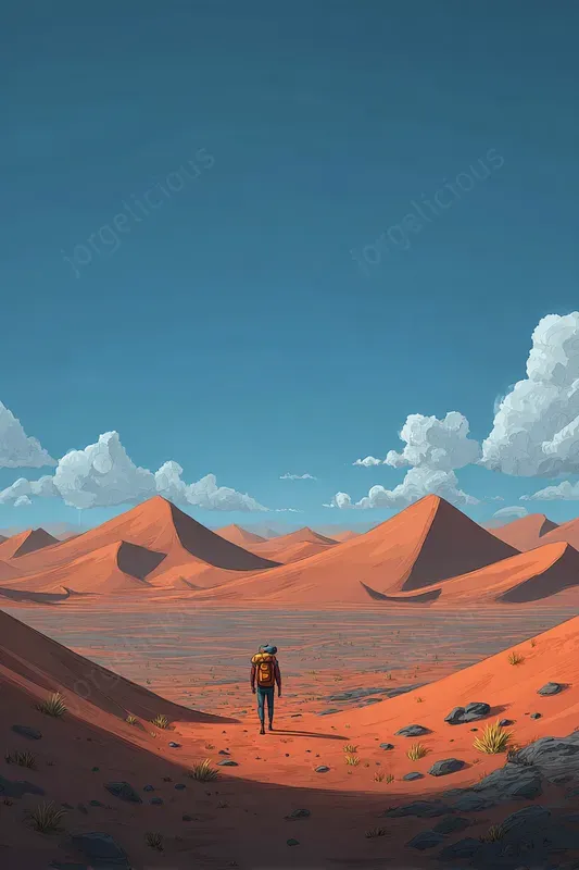 Cinematic Landscape Poster Illustrations