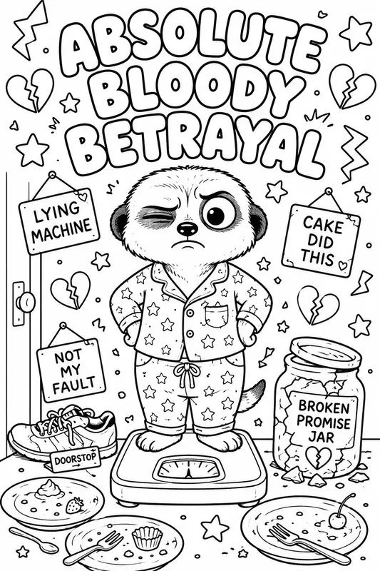 Cute But Rude Coloring Book Pages