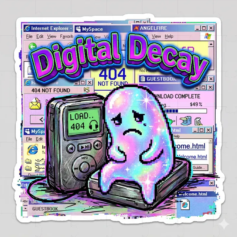 Y2k Webcore Sticker Generator