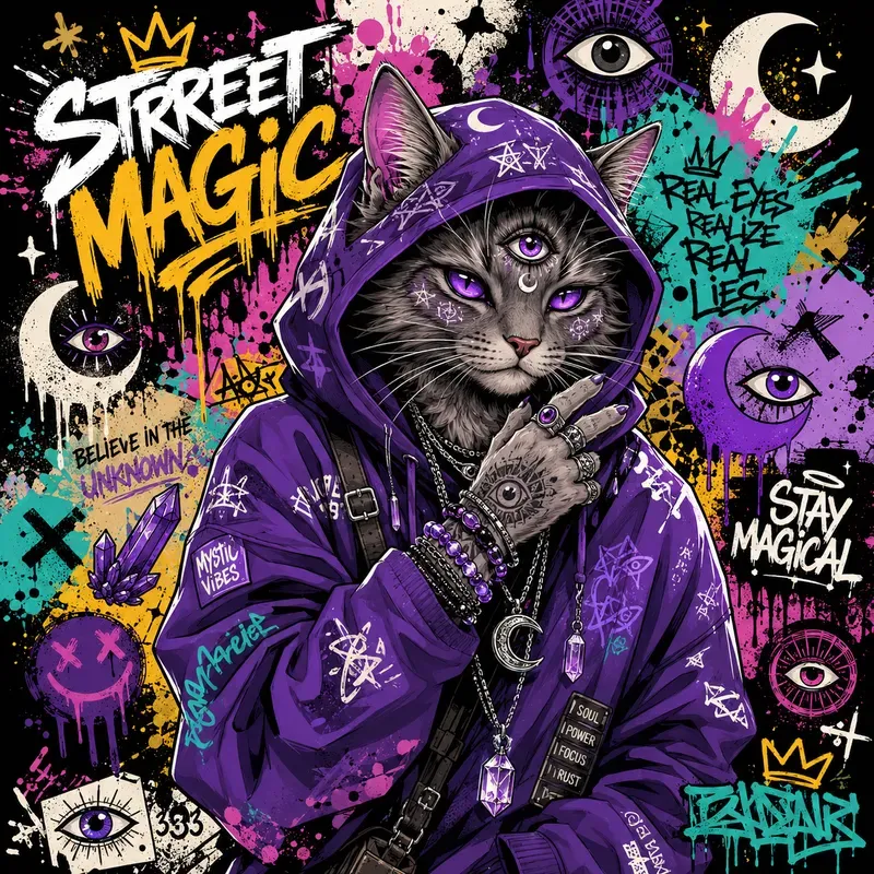 Street Art Tshirt Design Gens