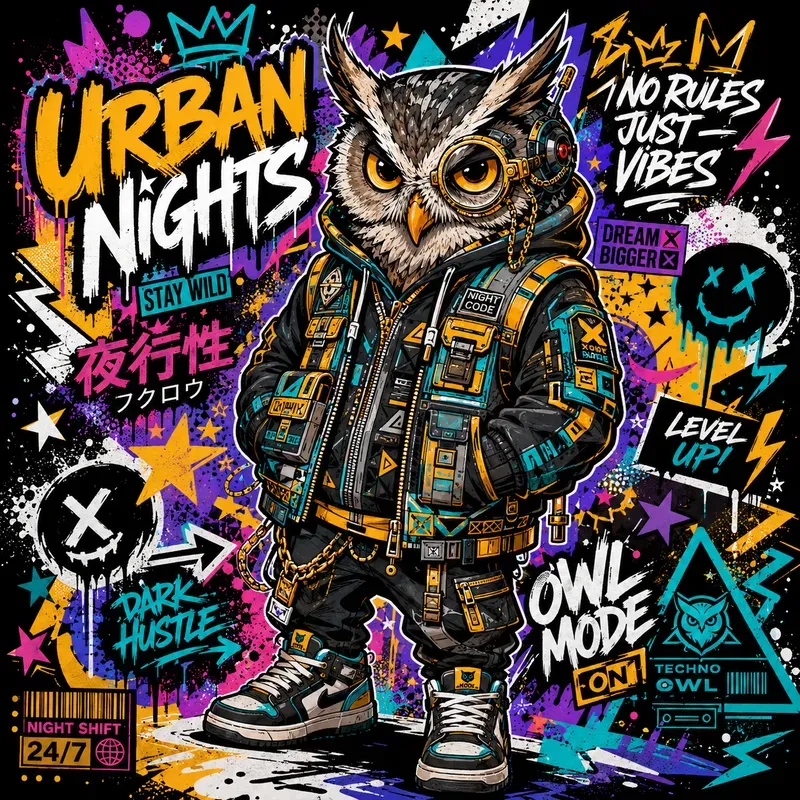 Street Art Tshirt Design Gens