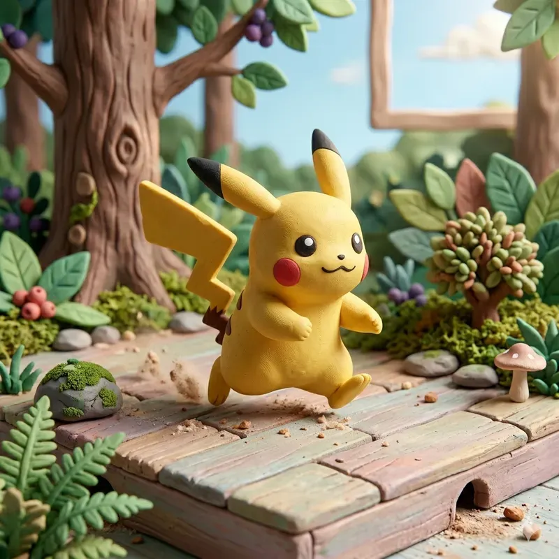 Handcraft Claymation Cartoon Characters