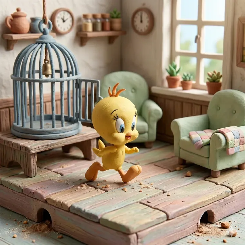 Handcraft Claymation Cartoon Characters