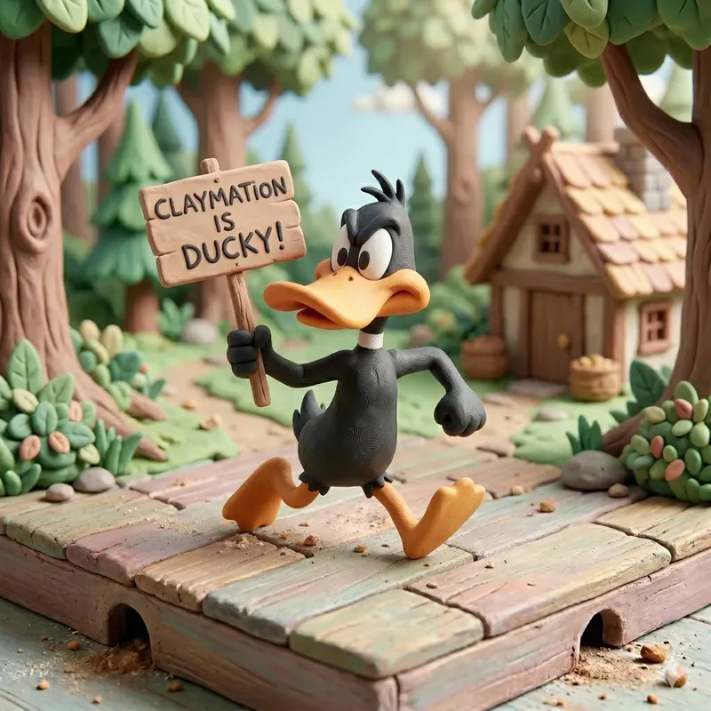 Handcraft Claymation Cartoon Characters