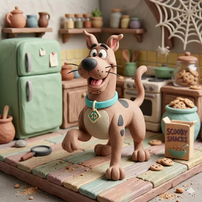 Handcraft Claymation Cartoon Characters