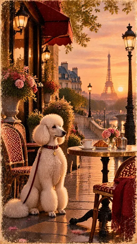 Cinematic Paris Glamour Posters