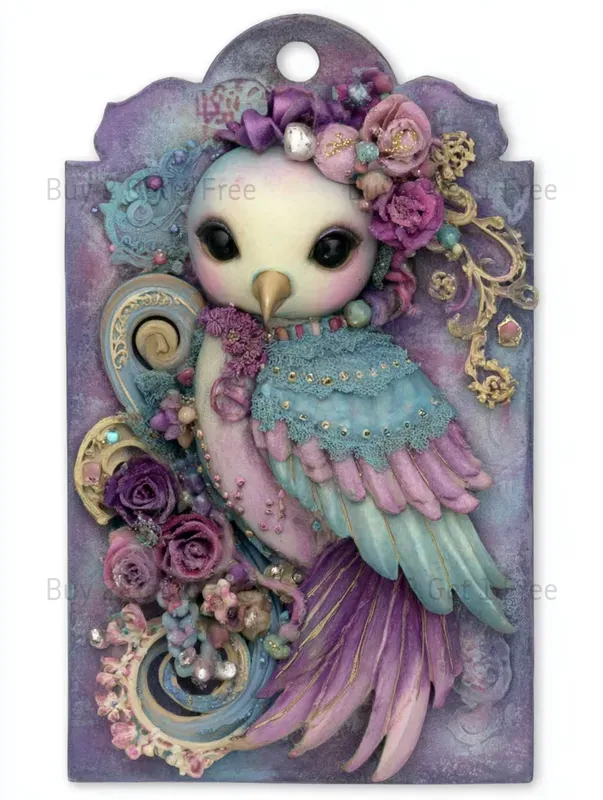 Summer Mermaid Coastal Product Tags