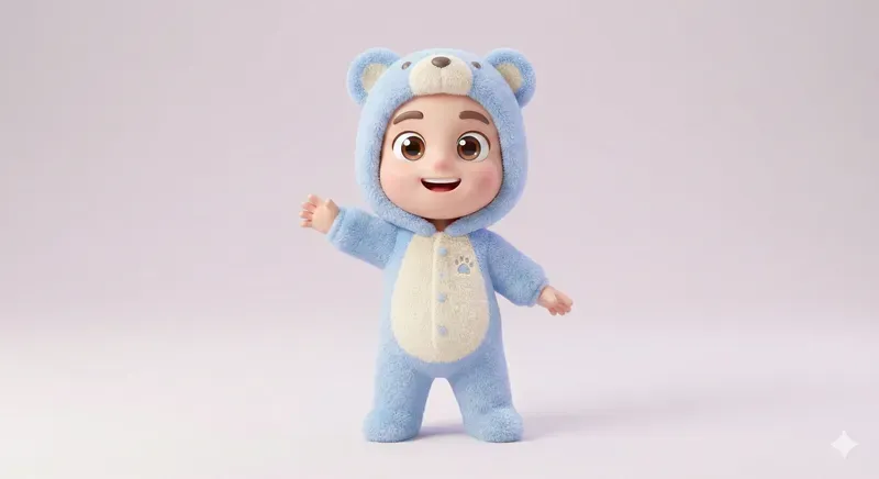 Cute 3D Characters
