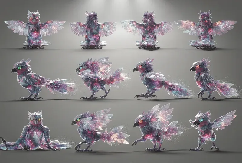 Flux 2 Pro Master Character Sheet Kits