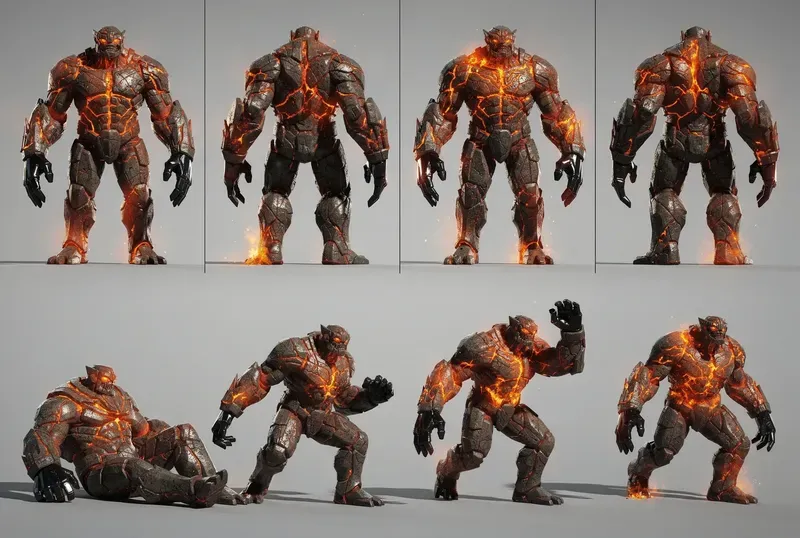 Flux 2 Pro Master Character Sheet Kits