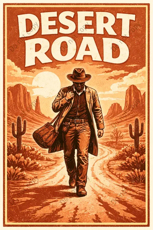 Vintage Bold Posters Any Text