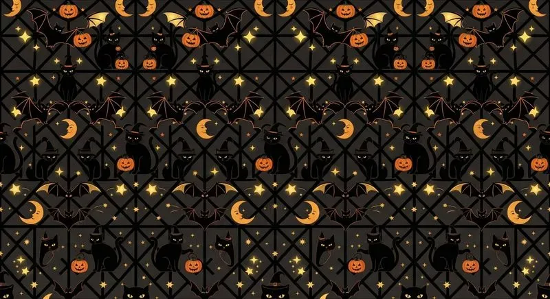 Halloween Seamless Patterns