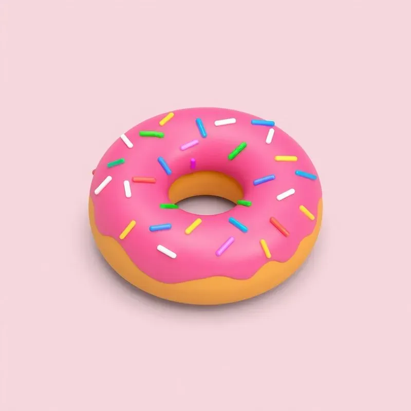 3D Isometric Food Restaurant Icons