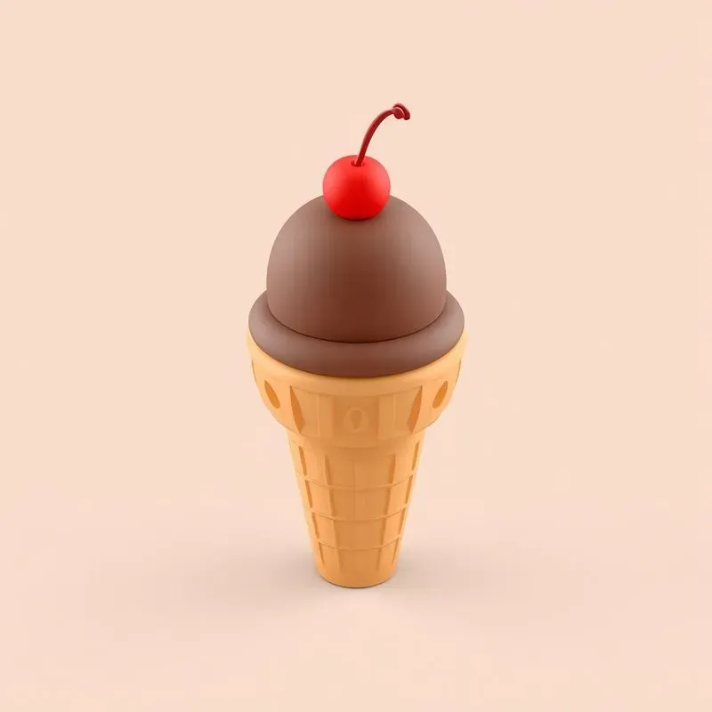 3D Isometric Food Restaurant Icons