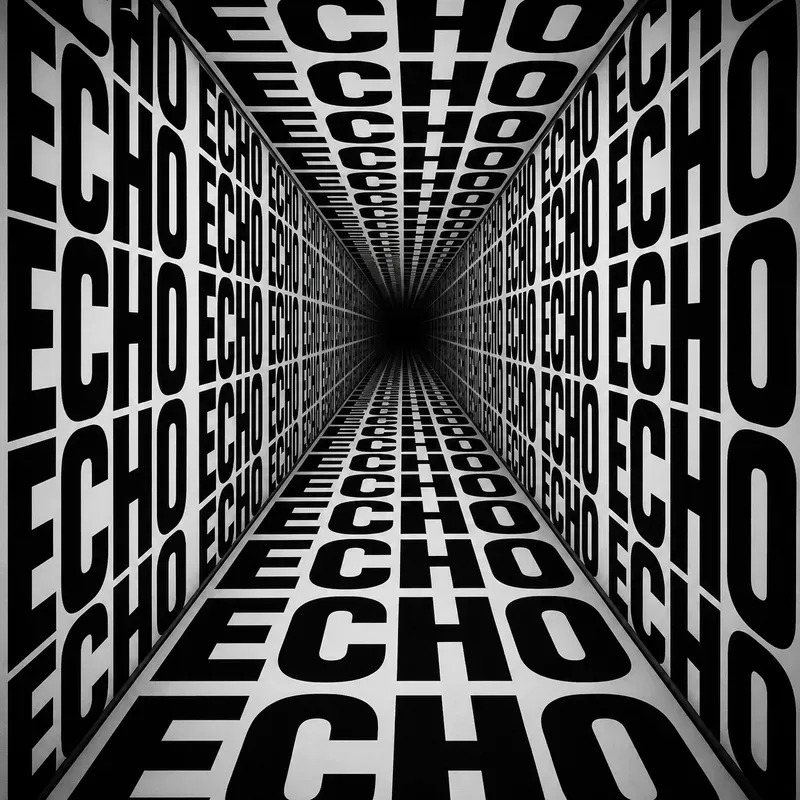 Infinite Typography Tunnels