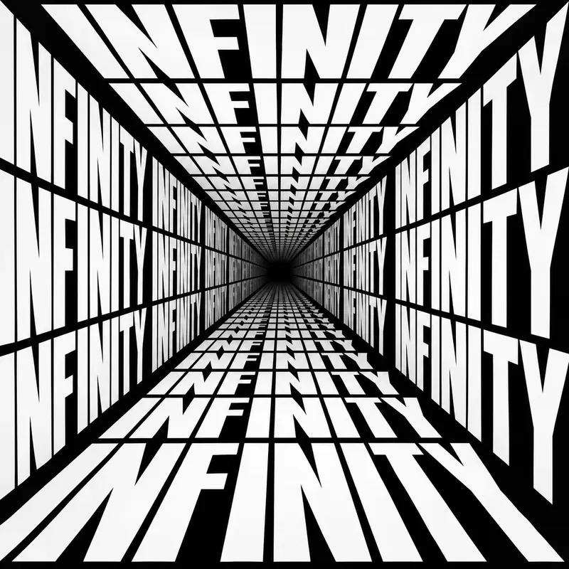 Infinite Typography Tunnels