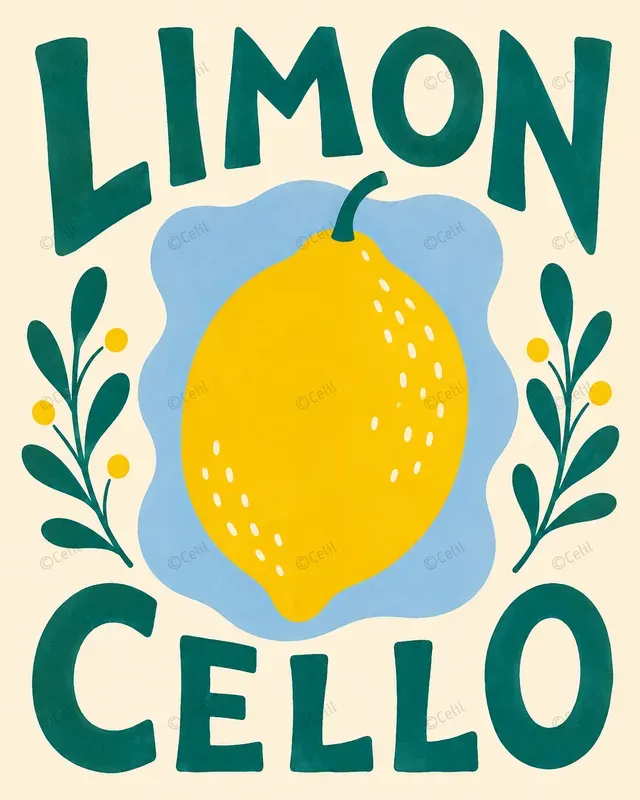 Retro Italian Food Posters