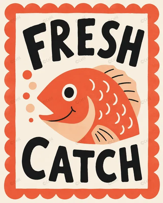 Retro Italian Food Posters