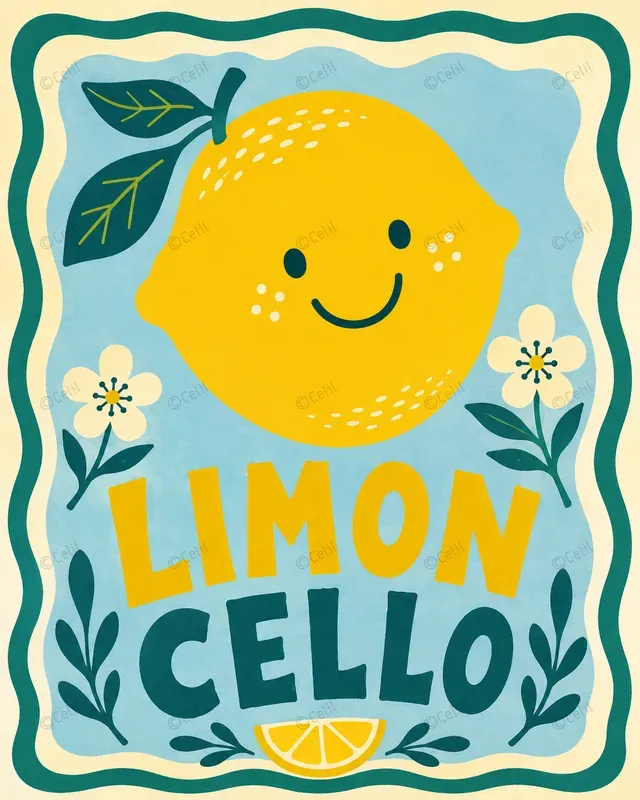 Retro Italian Food Posters