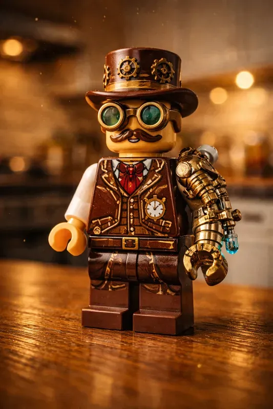Ultra Cinematic Lego Portrait Shots