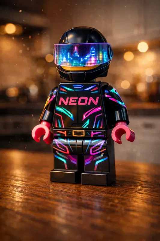 Ultra Cinematic Lego Portrait Shots