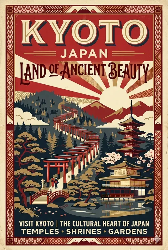 Vintage Retro Travel Posters
