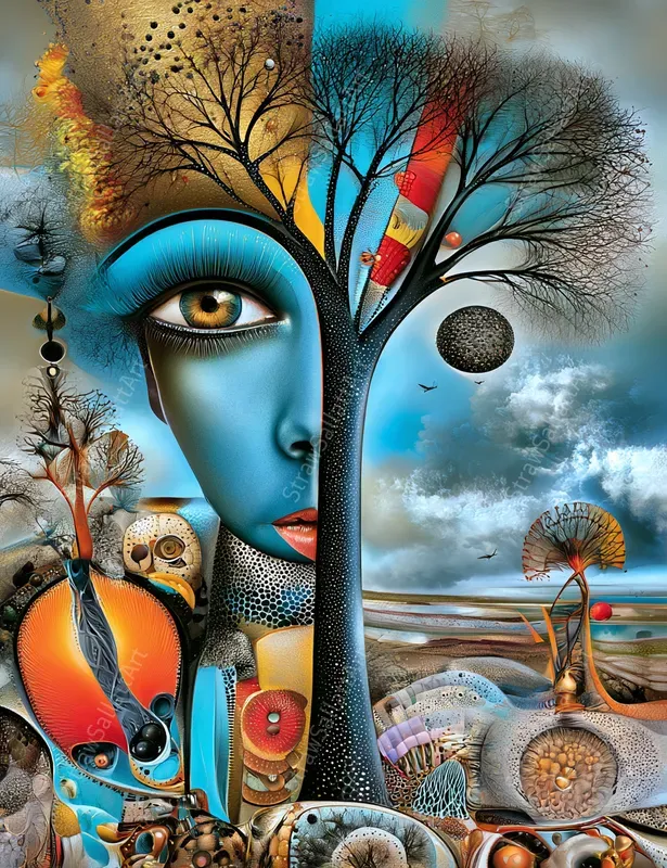 Mystical Surreal Contemporary Art