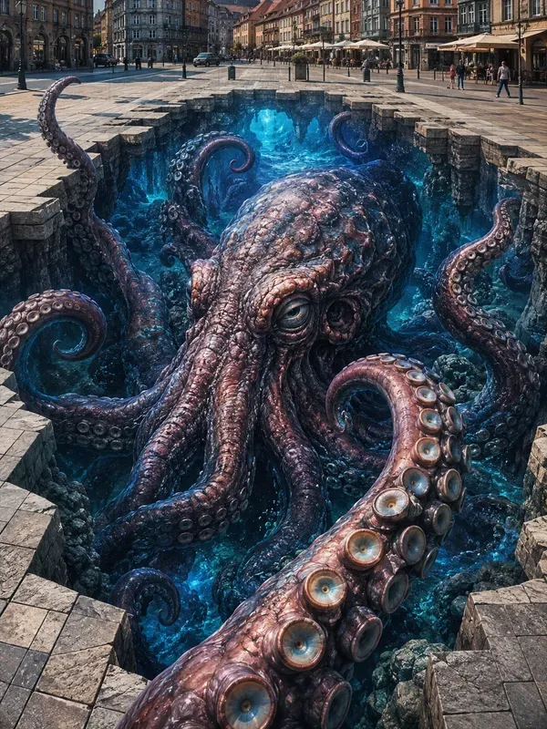 3D Street Anamorphic Art Creators