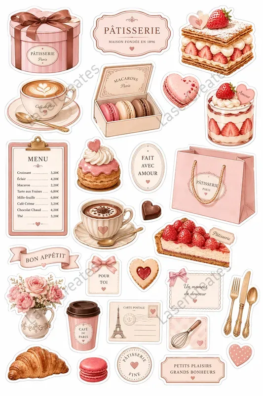 Sweet Cafe Treat Sheets