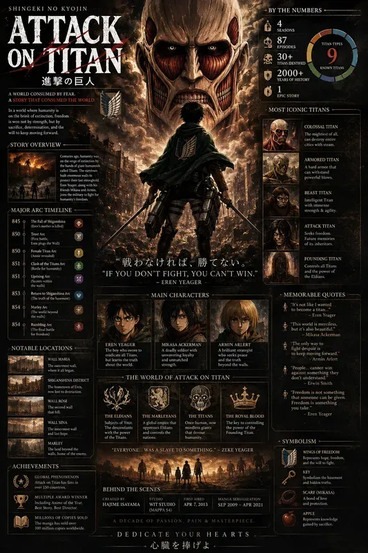 Anime Infographic Poster Makers