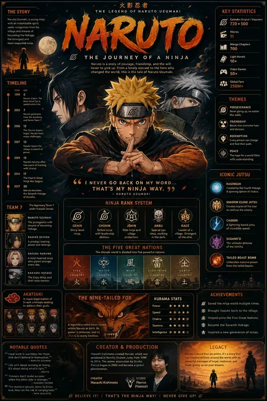 Anime Infographic Poster Makers